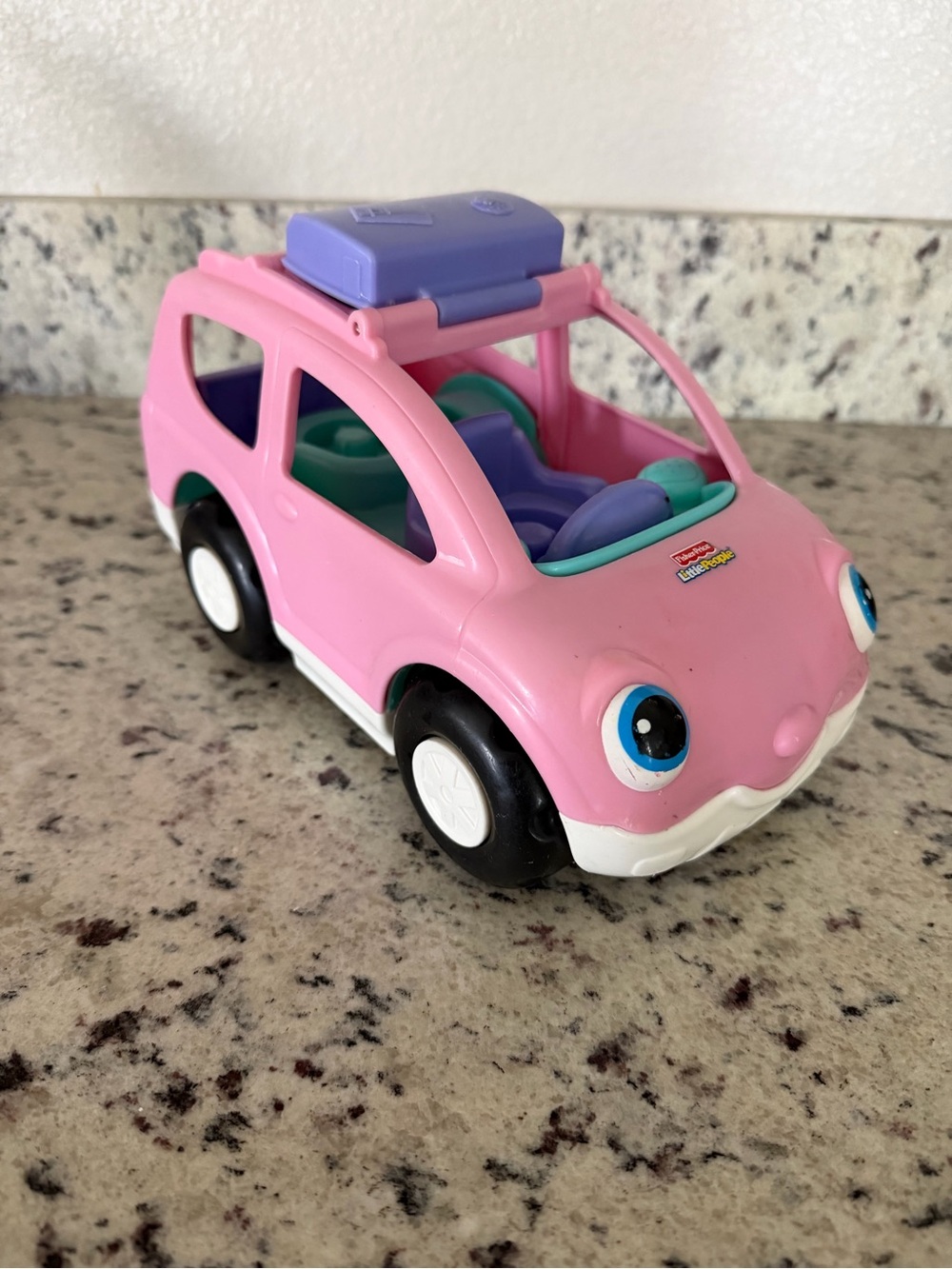 Fisher-Price Little People Pink SUV Musical Toy Vehicle